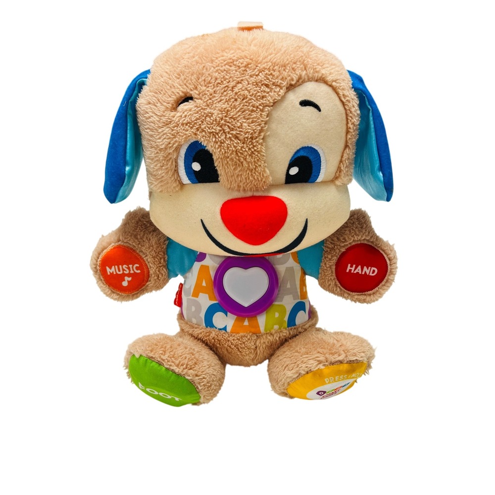 Fisher-Price Laugh & Learn Smart Stages Puppy Plush FDF21 2017 WORKS Educational